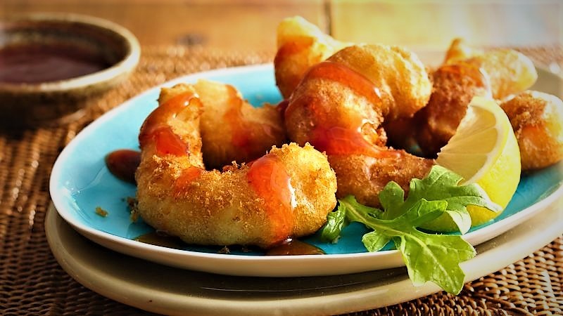 طرز تهیه میگو پفکی خانگی