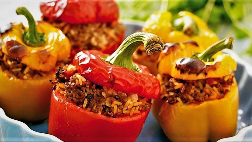 طرز تهیه ی دلمه فلفل