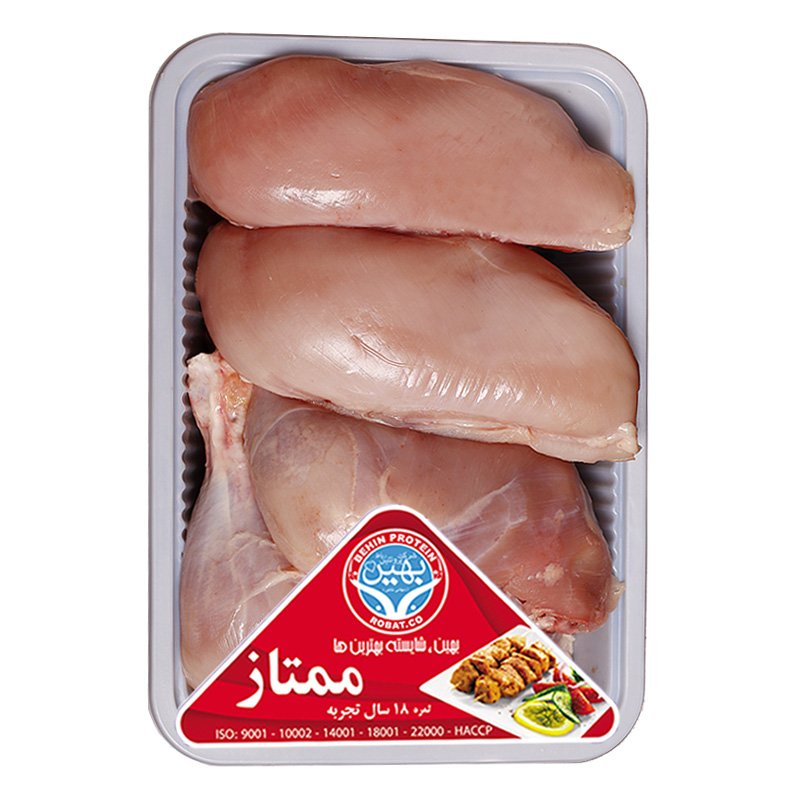 ران و سینه مرغ 1800 گرمی بهین پروتئین
